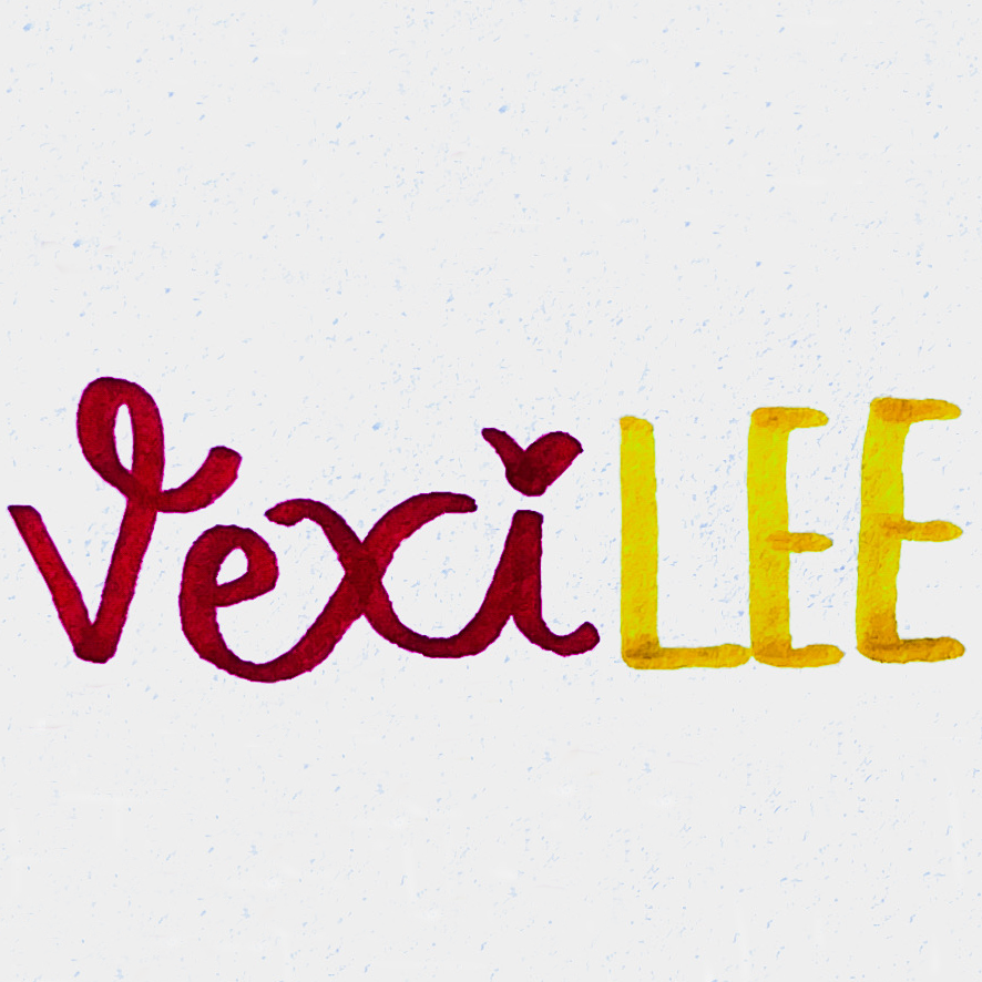 handwritten vexilee logo